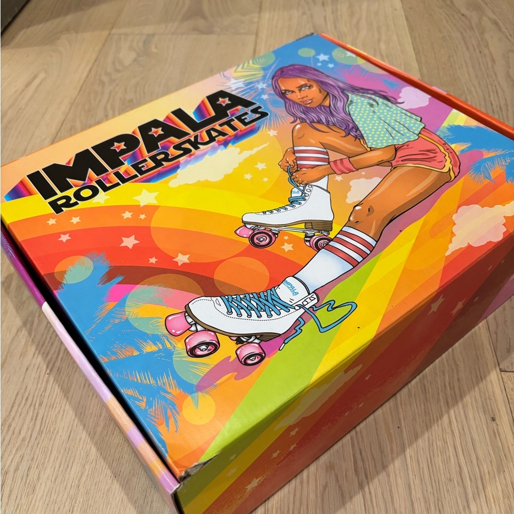 Impala Roller Skates - Vibrant Multicolor Design